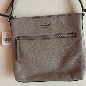 Kate Spade Shimmering Silver Leather Accessory